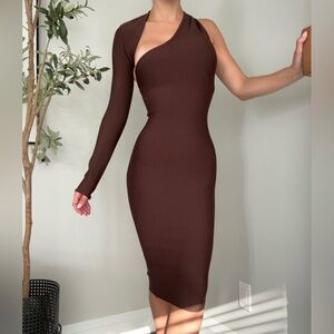 Brown Bandage Dress 🤎🐻